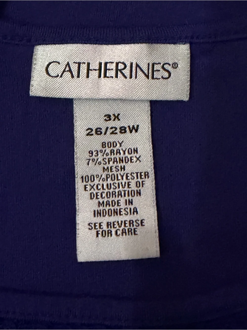 Catherines Cardigan & Tank Twin Set Open Front 3/4 Sleeve Waterfall Lace Trim